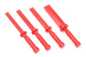 Набор приспособлений для демонтажа внутренней обшивки салона 4 предмета, в блистере 15525       F-904M6