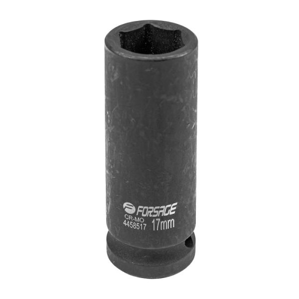 Головка ударная глубокая 17мм 1/2" 6гр. 6803        F-4458517