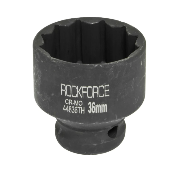 Головка ударная тонкостенная 36мм (12гр.),1/2". 27130       RF-44836TH