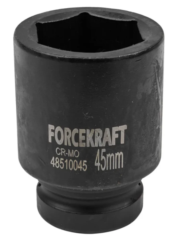 Головка ударная глубокая 1", 45мм (6гр) 57418 FK-48510045