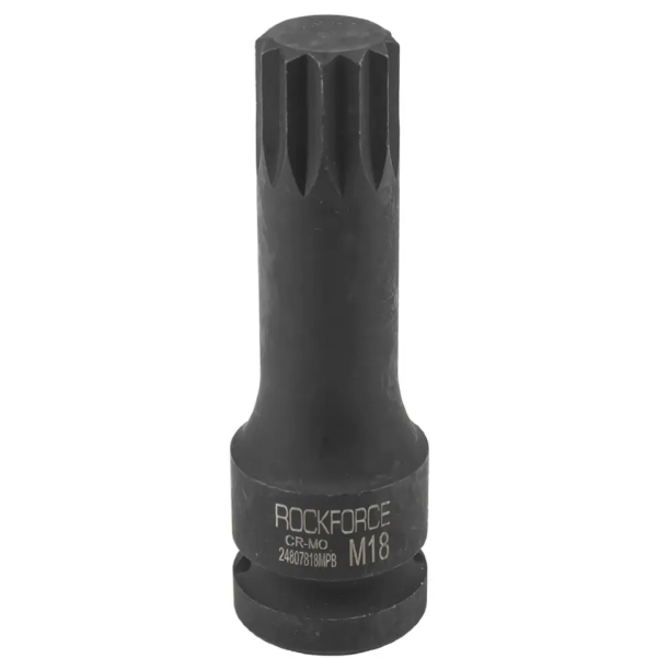 Головка-бита SPLINE ударная M18,1/2" 56214 RF-24807818MPB