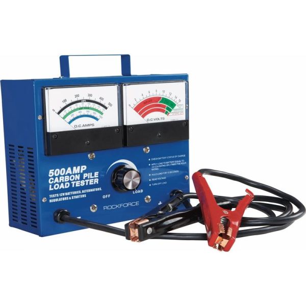 Тестер аккумуляторных батарей, генераторов и пускового тока аналоговый (12V,500А) 47223       RF-8309