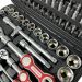 Набор инструментов 94 предмета 1/4"&3/8"&1/2" (6-гран.)(4-32мм) + телескоп трещотка FP057 FP-94ABC