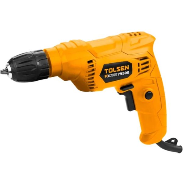 Электродрель, 400 Вт, 0.8", Tolsen 79500 TS79500 79500