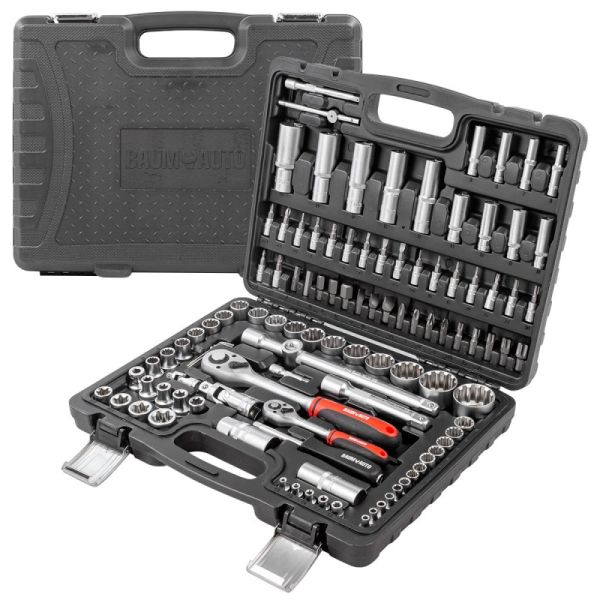 Набор инструментов 108пр.1/4''&1/2''(универс.профиль) (4-32мм) 54712 BM-41082-5Q