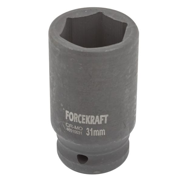 Головка ударная глубокая 3/4", 31мм (6гр.) FORCEKRAFT 19635       FK-46510031