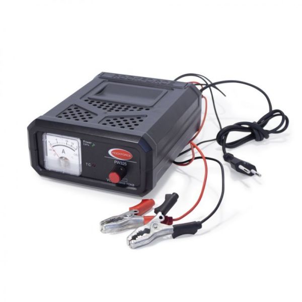 Зарядно-предпусковое устройство для аккумуляторных батарей с регулирвкой тока заряда(12В, 18А, -10°С 26952       RF-PW325