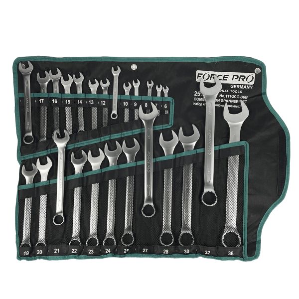 Набор ключей 25 предметов (6-36мм) в полотне FP016 FP6/36