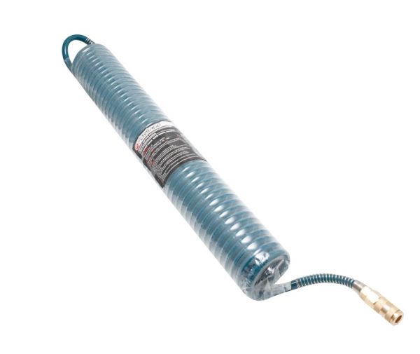 Шланг витой полиуретановый 8мм х 12мм х 5м с быстроразъемами (максимальное давление - 15bar, рабочая 15051       F-1208-5M