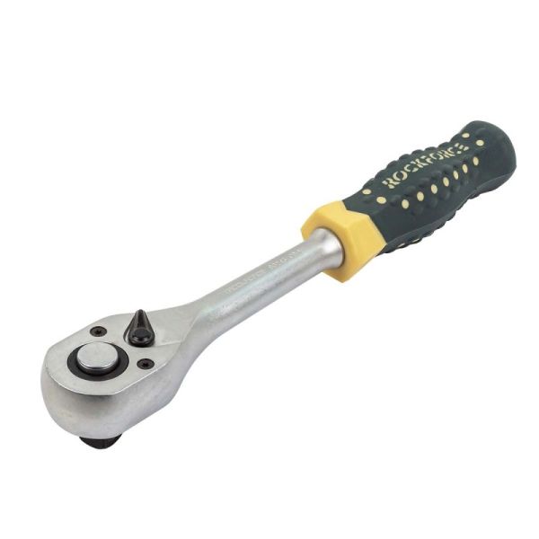 Трещотка усиленная с противоскользящей пластиковой рукояткой 1/2" (48зуб.) 4295        RF-80243