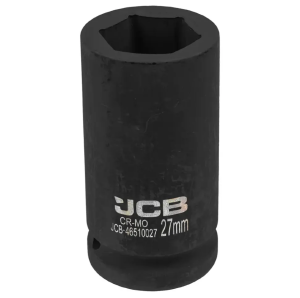 Головка ударная глубокая 3/4", 27мм (6гр.) 59807 JCB-46510027