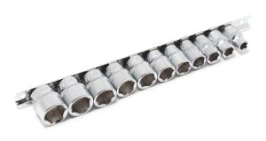 Набор головок 11 предметов 3/8" (6гр.)(8,10-19мм) на планке 9666        F-3111-5