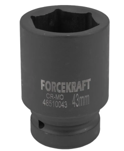 Головка ударная глубокая 1", 43мм (6гр.) 59016 FK-48510043