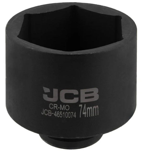 Головка ударная глубокая 3/4", 74мм (6гр.) 65748 JCB-46510074