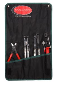 Набор приспособлений для снятия/установки хомутов 4 предмета,на полотне 28386       RF-5050A