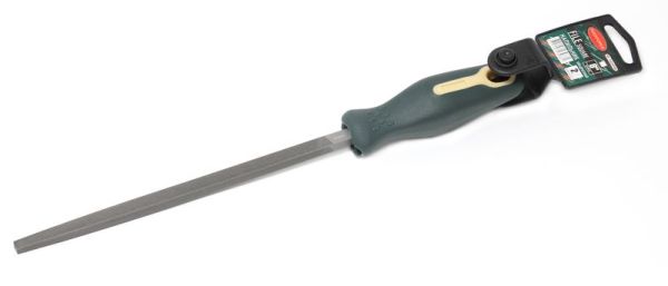 Напильник квадратный 8"-200мм, на пластиковом держателе 19035       RF-5056P48