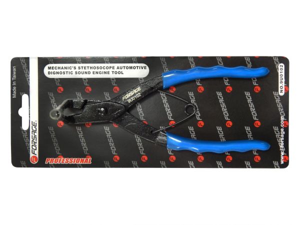 Съемник внутрених стопорных колец изогнутый 90грд. (глубина-56мм, для суппортов), в блистере 4163        F-9U0102