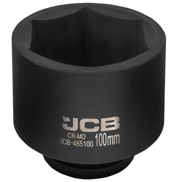 Головка ударная 100мм (6гр.), 1" 61742 JCB-485100