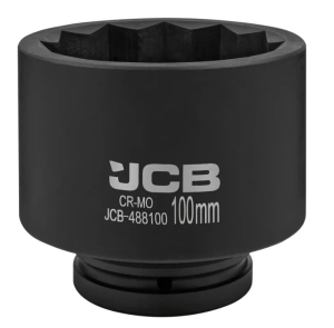 Головка ударная 100мм (12гр.), 1" 61704 JCB-488100