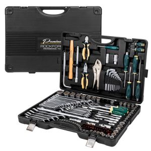 Набор инструментов в пластиковом кейсе (142+6 предметов) 58287 RF-41421-5 GOLD