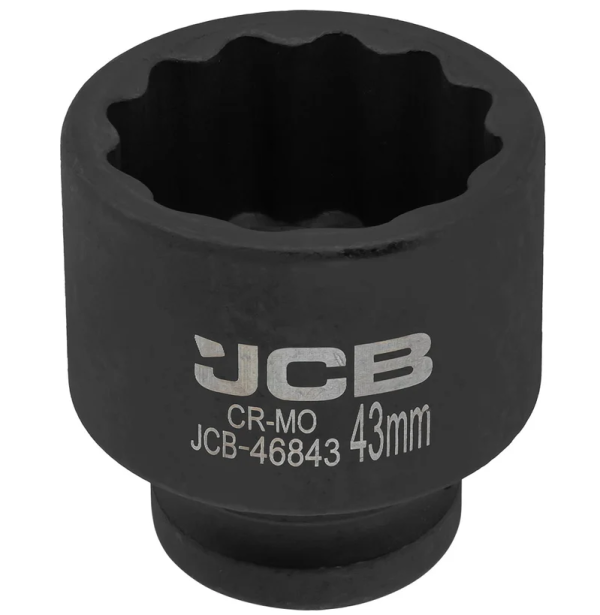 Головка ударная 3/4", 43мм (12гр.) 60605 JCB-46843