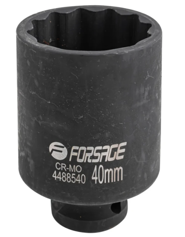 Головка ударная глубокая 40мм (12гр.), 1/2" 54936 F-4488540