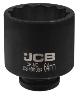 Головка ударная глубокая 64мм (12гр.), 3/4" 61366 JCB-46810064