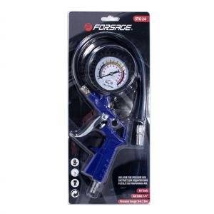 Пистолет для подкачки шин с манометром и шлангом (0-8.5 Bar), в блистере 50354 F-STG-24