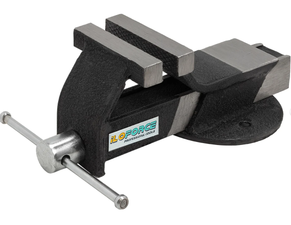 Тиски стальные с наковальней 3" (80мм). 60986 IF-6540703