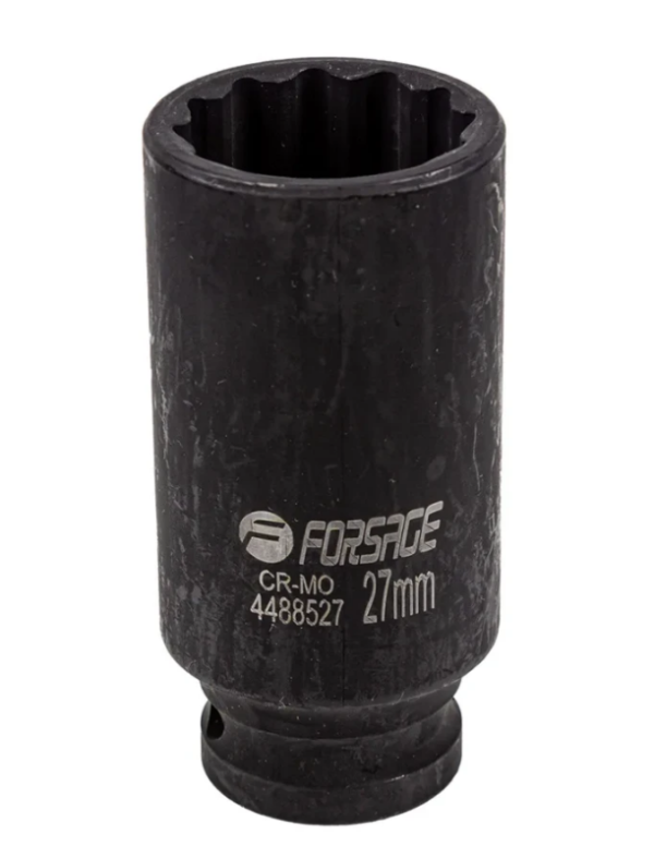 Головка ударная глубокая 27мм (12гр.), 1/2" 54925 F-4488527
