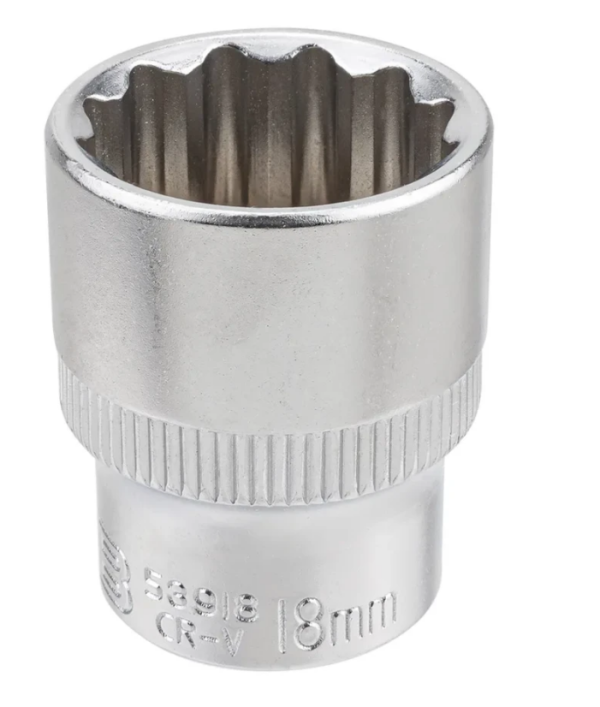 Головка 18мм (12гр.), 3/8" 61817 JCB-53918