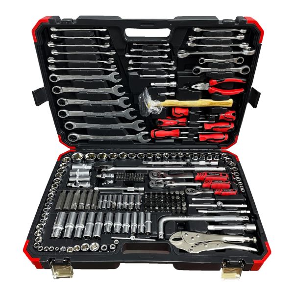 Набор инструментов 202 предмета 1/4"&3/8"&1/2" (6-гр.)(4-32мм) FP007 FP202