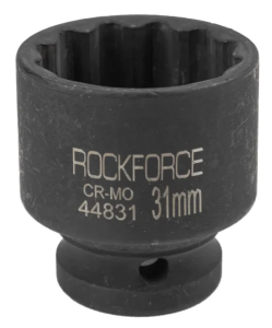 Головка ударная 31мм 12гр. 1/2" 56185 RF-44831