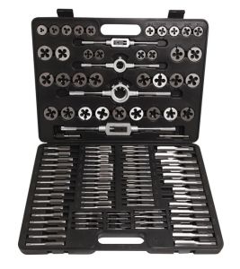 Набор метчик.и плашек110 предметов(2х0.4,3х0.5,4х0.7,5х0.8,6х0.75-1,8х0.75-1,25,9х0.75-1.25,10х0.75- 10453       RF-B110-1