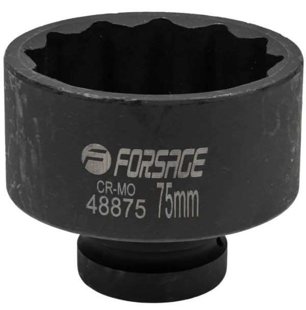 Головка ударная 1", 75мм (12гр.) 57508 F-48875