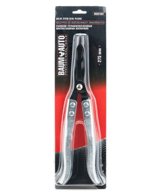 Щипцы для снятия глубокопосаженных маслосъемных колпачков 65758 BM-9G0103