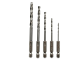 Набор сверл по металлу с шестигранным хвостовиком 5 шт. VIRA DIY-550109 550109