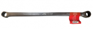 Ключ накидной с трещоткой 17мм 90T EXTRA LONG (412мм), CrV "H-D" HD-03857 HD-03857