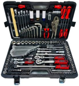 Набор инструментов 142+2 предмета 1/4" 3/8" 1/2" (6-гр.)(4-32мм) FP012 NEW FP-111CGC-142