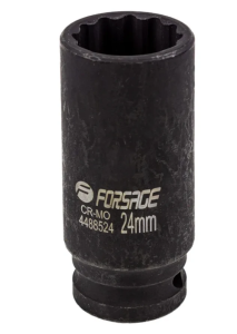 Головка ударная глубокая 24мм (12гр.), 1/2" 54922 F-4488524