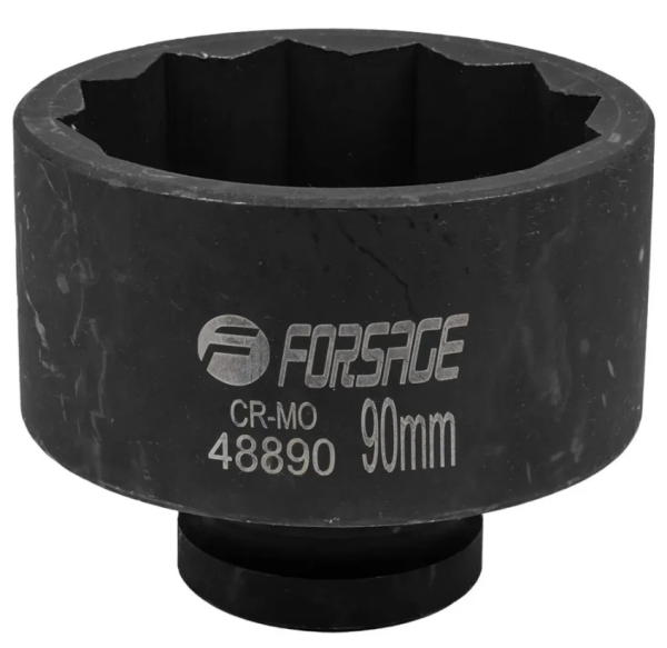 Головка ударная 1", 90мм (12гр.) 57511 F-48890