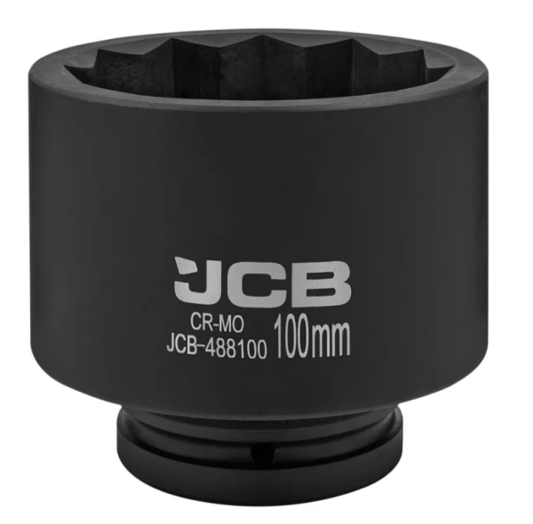 Головка ударная 100мм (12гр.), 1" 61704 JCB-488100