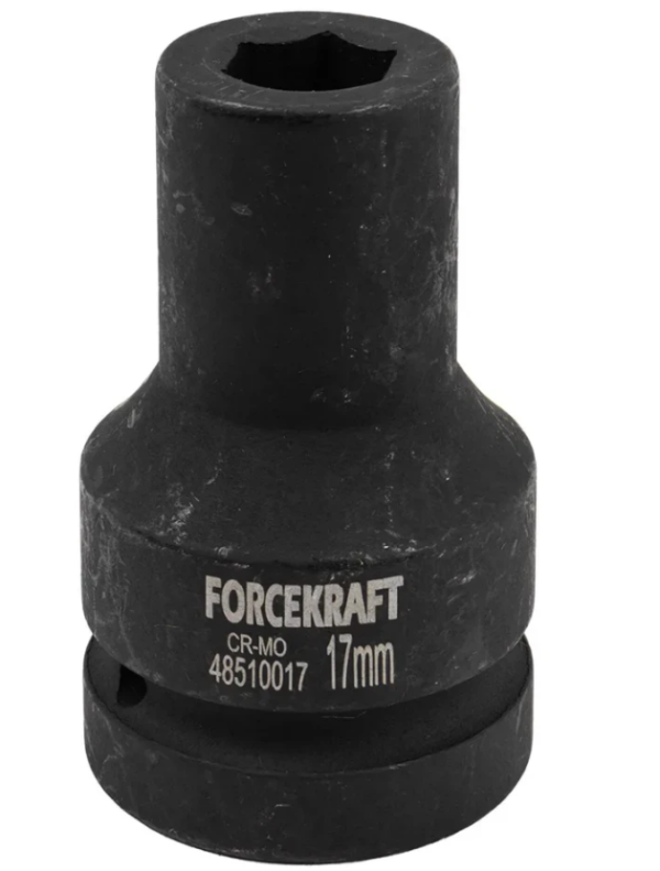 Головка ударная глубокая 1", 17мм (6гр.) 57892 FK-48510017