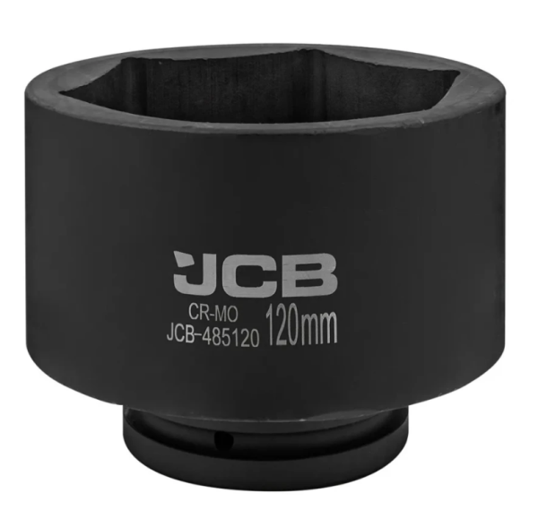 Головка ударная 120мм (6гр.), 1" 61699 JCB-485120