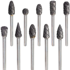 Набор шарошек металлических разнопрофильных по металлу ''PROFI''10пр.(Ø хвостовика 3мм),в пластик. ф 48473 F-61710 Набор шарошек металлических разнопрофильных по металлу ''PROFI''10пр.(Ø хвостовика 3мм),в пластик. ф 48473 F-61710