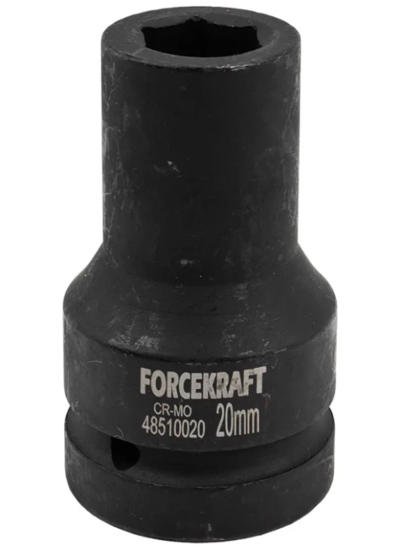 Головка ударная глубокая 1", 20мм (6гр.) 57894 FK-48510020