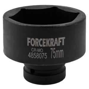 Головка ударная 1", 75мм (6гр.) FORCEKRAFT 19613       FK-4858075