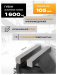 Тиски стальные поворотные с наковальней 4" (100мм). 60992 IF-6540804