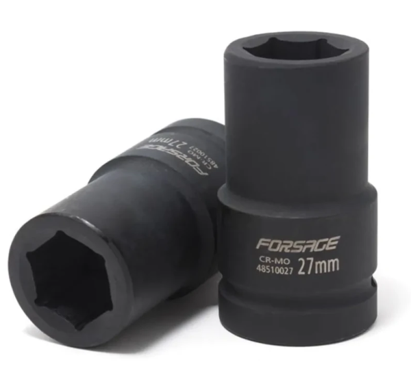 Головка ударная глубокая 22мм (6гр.), 1" 7043        F-48510022