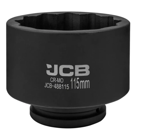 Головка ударная 115мм (12гр.), 1" 61706 JCB-488115